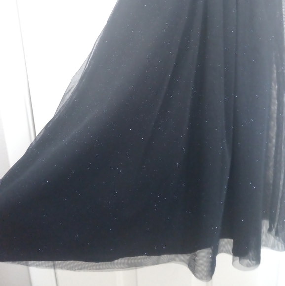 Navy blue sparkle dress - Picture 2 of 4